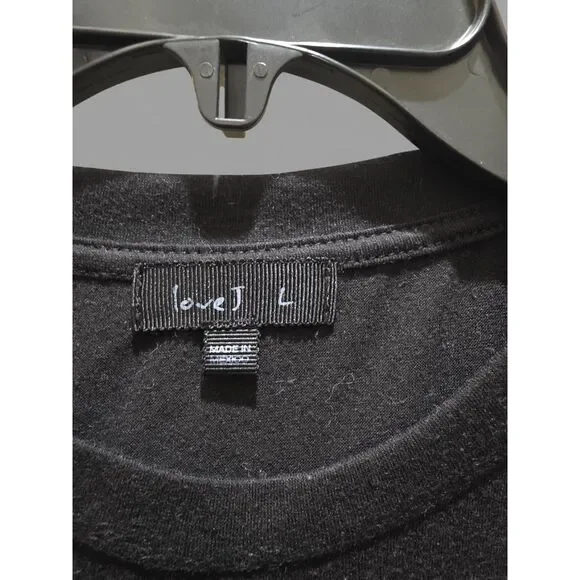 Black Graphic Crop Tee • “Super” Logo • Streetwear Vibes • Size L - Picture 9 of 11